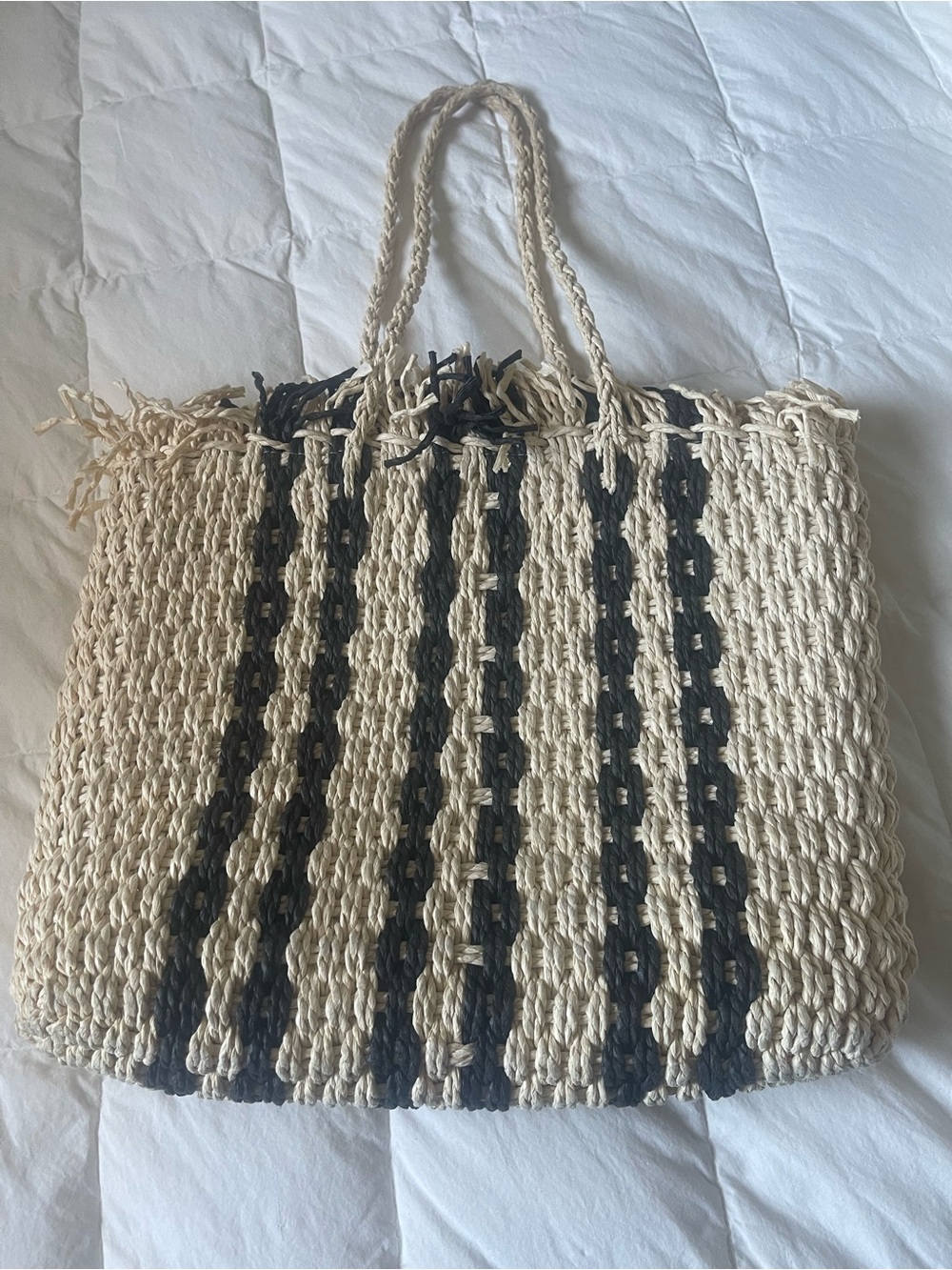 Haute Hippie Straw Bag